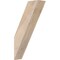 Ekena Millwork 3 1/2"W x 10"D x 18"H Traditional Smooth Knee Brace, Douglas Fir BRC04X10X18TRA00SDF - alternate 1